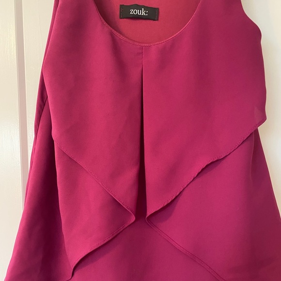 Dressy, flowy scoop neck tank top - Picture 7 of 7